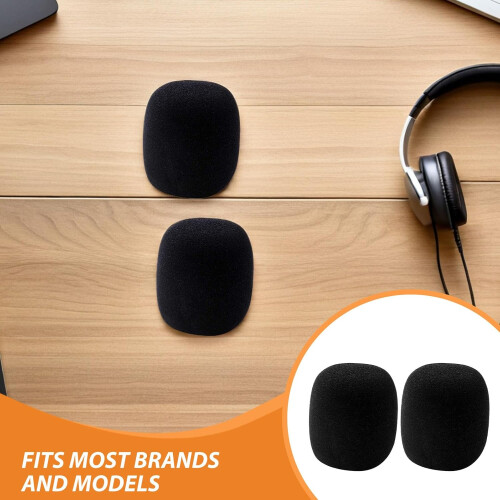 18pcs Microphone Windscreen Pop Filter Covers Made of Sturdy Eva Material 2
