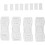 4Pcs Universal Plastic Buckles for Swim Goggles Replacement Buttons 1