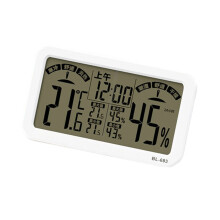 Uhr, Thermometer, Hygrometer, großes-Extra großer Bildschirm