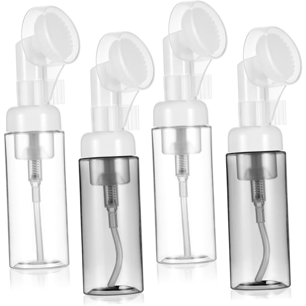 Hkhbjs White Foaming Bottles 60Ml Plastic Travel Sub-Packing Hand Soap Dispensers Refillable Mousse Bubble Bottles