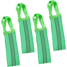Peeling-Körperhandtuch, effiziente Schmutzentfernung, langer Rückenschrubber, 4 Stück