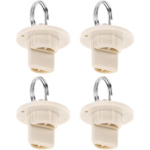 4 Stück winddichte Stopper-Endkappen für Sonnenschutzrollos im Außenbereich und Rollos für den Innenbereich