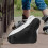 Triangle Roller Skate Carry Bag for Shoulder Strap Portable Black Roller Shoe Storage Organizer 5