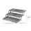 3-laags uitbreidbare lade-organizer van ABS 3