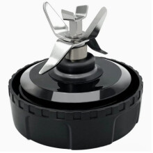Blender/juicer 16oz with replaceable blades compatible with Nutri Ninja BL660 BL740 blade holder and 6-tooth blade base