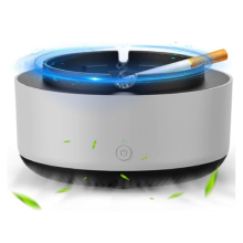2-in-1 Luftreiniger & Aschenbecher, intelligenter elektronischer Luftreiniger & rauchfreier Aschenbecher mit Filter, ideal für Zuhause,