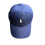 (Blue) Solid color simple baseball cap with embroidered pattern, wide brim, suitable for everyday wear. 1