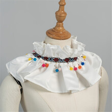 Embroidery False Collar Bohemian Styles Satined Fabric