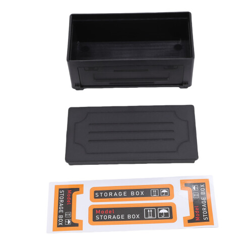 RC Toolbox Box - Modellauto, 0,5 L, 12  6  4 cm, Schwarz 1