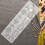 2pcs Plastic Quilting Models Set para Cross Stitch e Patchwork bordado, corte e costura Stencils 4