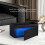 Stylish Rectangular PU Leather Tissue Box Perfect For-Black 6