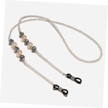 2 cadenas para gafas con cuentas estilo vintage, correas antideslizantes para gafas de sol