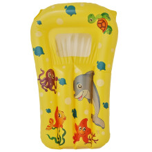 (Yellow) Kickboard gonfiabile per bambini: giocattolo acquatico per bambini, giocattolo per feste in piscina, giocattolo per vacanze al