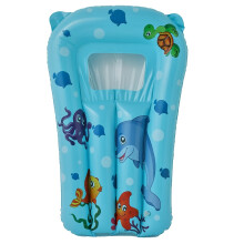 (Blue) Kickboard gonfiabile per bambini: giocattolo acquatico per bambini, giocattolo per feste in piscina, giocattolo per vacanze al