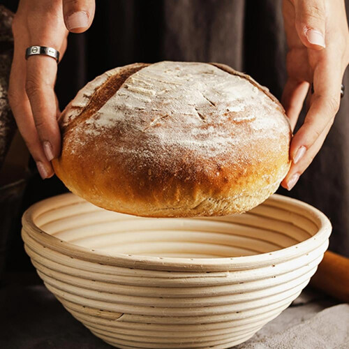 Rieten broodmandje/rijsmand 1