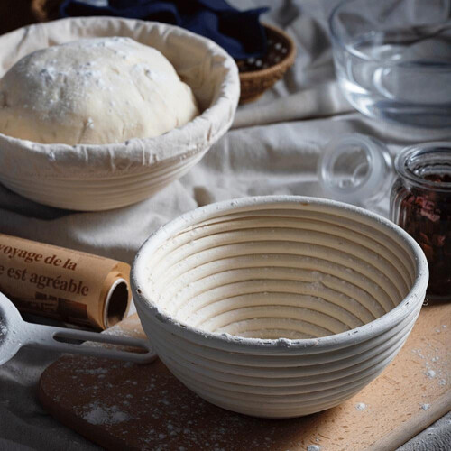 Rieten broodmandje/rijsmand 2