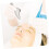 2 st. legeringsmassage-rullsked ansiktsmassage-platta Gua Sha 6