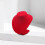 Busto para colar em vermelho – Tecido macio, base estável 5