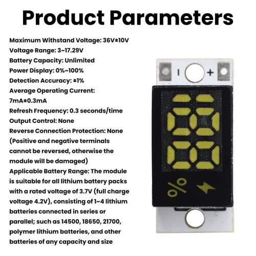 Quick Refreshing Battery Level Indicator Digital Battery-2 2