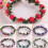 Tiara de rosas para mulheres 3