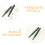 2pcs Jade Stone Acupuncture Massage Sticks Deep Tissue Pressure Point Tools 8