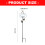 Premium Iron Construction Bird Feeder With Water Container For 3