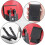 Practical Nail Clipper and Ear Spoon Set 3 Pieces Foldable Compact Design Sturdy Manicure Tools 5
