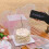 Plastic roze vlindertaartcontainers set van 5 voor-B 3