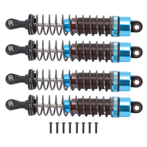 1:10-Maßstab RC ölgefüllter Stoßdämpfer 95 mm blau 1