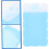 2pcs Reusable Ice Multipurpose Freezer Ice Boxes 4