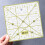 Ferramenta de costura de linhas quadradas de grade para Patchwork DIY 8