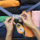 Portable Mini Spring Hanging Scale with Hook Small Orange Luggage Weight Scale 7