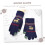 2 Paar gestrickte Touchscreen-Handschuhe für den Winter oder Autofahrerhandschuhe 6