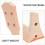 Ξύλινο κενό λαιμό Ukulele DIY για χειροτεχνίες, ελαφρύ και ασφαλές φορητό σχέδιο 8