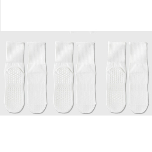 Anti-halk yogastrumpor (3 par) White 2