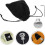 Tuning Fork Holder Accessory Multi-hole Metal Stand with Protective Sleeve and Storage Bag 8