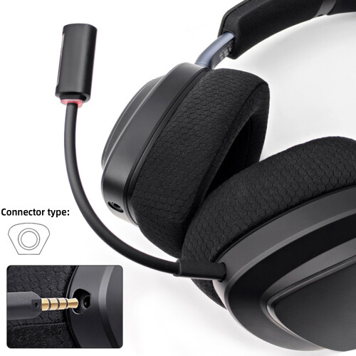 Mic Replacement Game Microphone Boom for II Computer PC Gaming 2