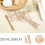 12 bâtonnets diffuseurs en forme de rotin, diffuseurs d'arômes en fibre naturelle, sans flamme, diffusion de parfum 8