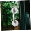 2 Pcs Glass Door Suction Grip Bars with Screws Silver Bathroom Door Pulls and Window Knobs Set 6