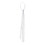 Elegante 3,5 cm slanke pasvorm stropdas lichtgewicht-Wit 1