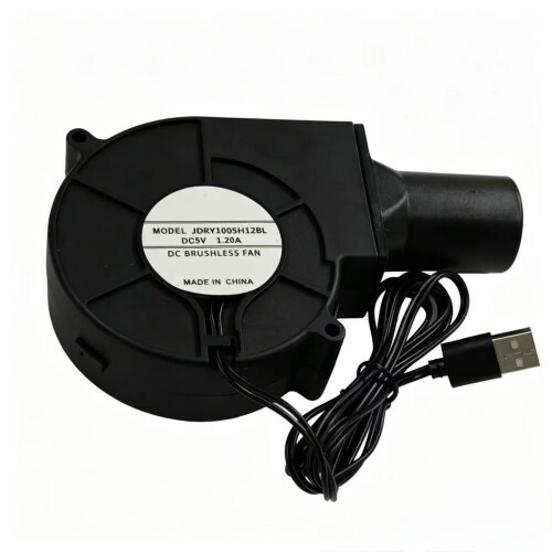 USB-betriebener-Lüfter und Kanal