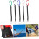 2 Sets mit Heavy Tup Tools Tether Karabiner Pass Fishing Schlüsselanhänger Random Coil Drahtabdeckung 6