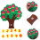 Jeu éducatif numérique cognitif non tissé de comptage d'arbres fruitiers 4