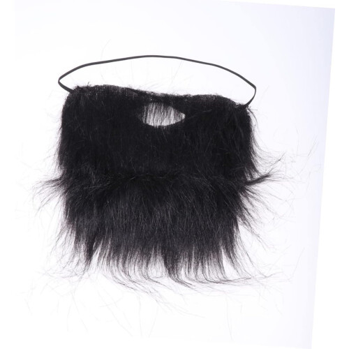 Baffi e barbe finte autoadesive per Halloween, peli facciali per costumi. 2