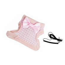 Outdoor Safety Vest Leash For Pet Bird Training Walking-Pink M