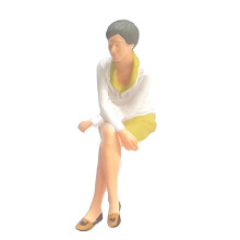 Upgrades 1:64 Resin Miniature Characters-Calm Female White