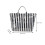 Stylish Striped Bag With Quick Access Feature Holds-blue pink 4