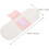 2 wiederverwendbare Menstruationsbinden aus Baumwolle, weiches Stoffdesign 2