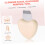 Facial Scraper Tool Blackhead Scraper Tool 7 X 5 CM Stainless Steel and Plastic Deep Cleansing 7