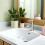 2pcs Plastic Sink Overflow Trim Ring Rectangle Basin Hole Cover for Kitchen and Bathroom 4